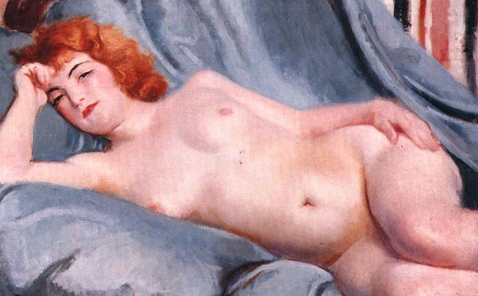 Wojciech Weiss Model 1900 Fine Art Print