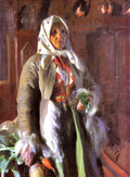 Anders Zorn Mona 1898 Fine Art Print