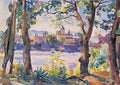 Pyotr Konchalovsky Monastery in the Distance 1933 Fine Art Print