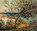Maxime Maufra Monsieur Maufra's Garden by the Sea 1900 Fine Art Print