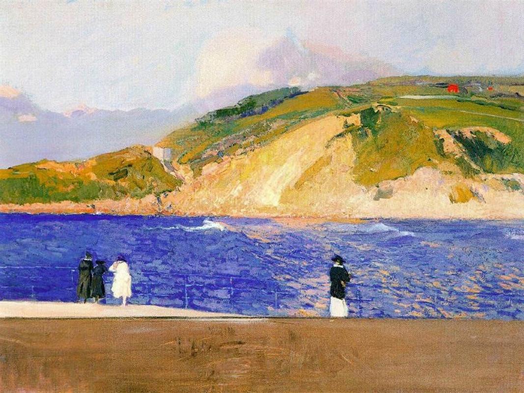 Joaquín Sorolla Monte Ullia, San Sebastian 1909 Fine Art Print