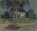 Willard Metcalf Moonlight 1906 Fine Art Print