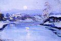 Clarence Gagnon Moonrise 1909 Fine Art Print