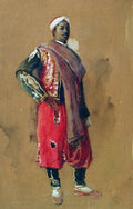 Konstantin Makovsky Moor 1875 Fine Art Print