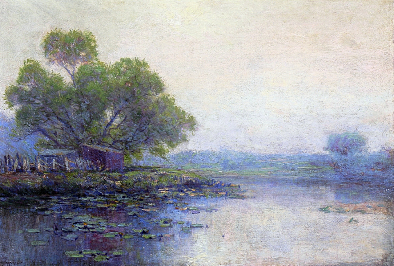 Robert Julian Onderdonk Morning on the Pond 1912 Fine Art Print