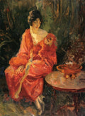 Robert Lewis Reid Morning Reflections 1910 Fine Art Print