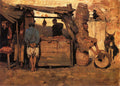 Theo van Rysselberghe Moroccan Butcher Shop 1882 Fine Art Print