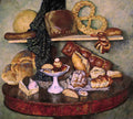 Ilya Mashkov Moscow Food: Breads 1924 Fine Art Print