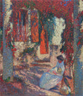 Henri Martin Mother and Child in the Garden 1904 Fine Art Print