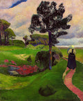 Paul Serusier Mother and Child on a Breton Landscape 1890 Fine Art Print