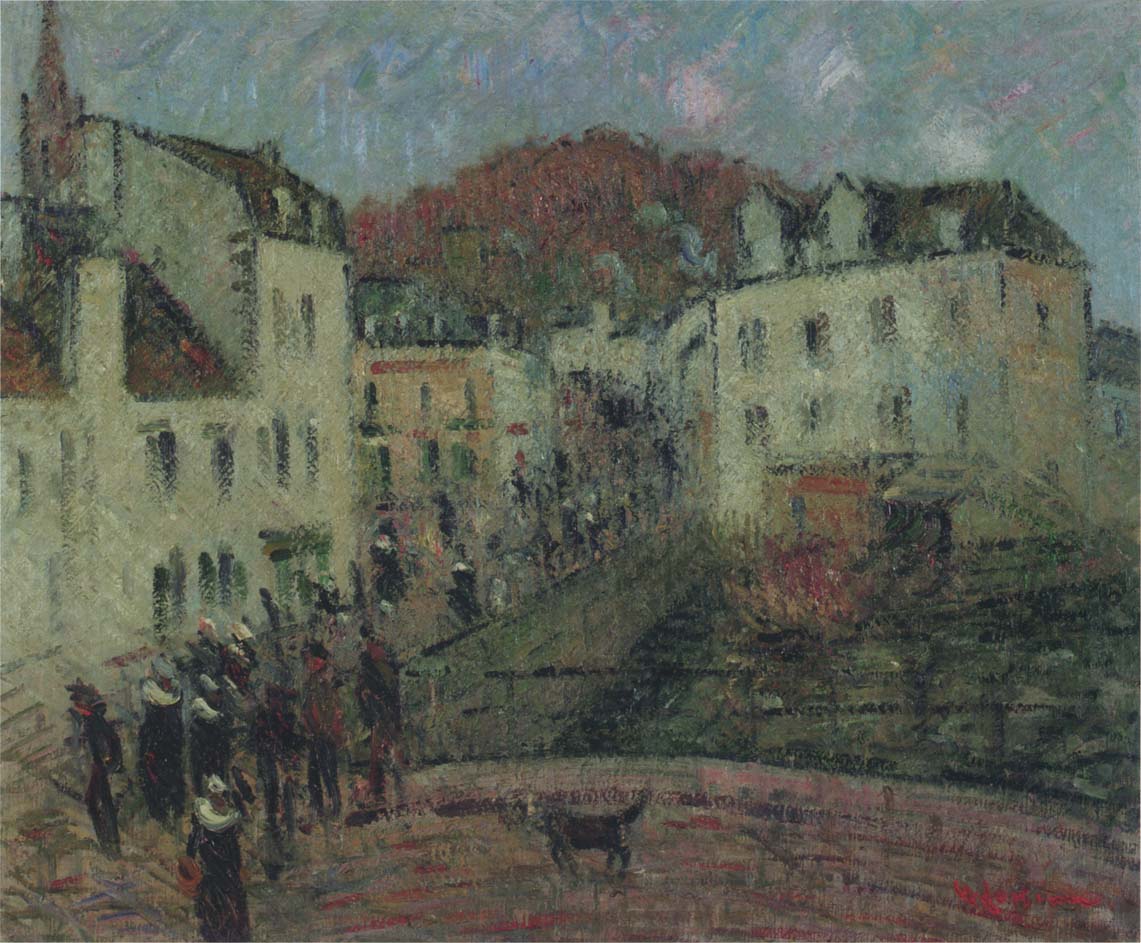 Gustave Loiseau Mill at Pont Aven 1923 Fine Art Print