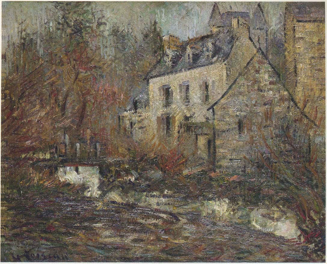 Gustave Loiseau Moulin Simondou a Pont Aven 1923 Fine Art Print