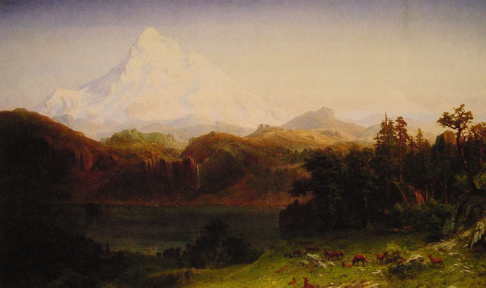 Albert Bierstadt Mount Hood, Oregon 1865 Fine Art Print