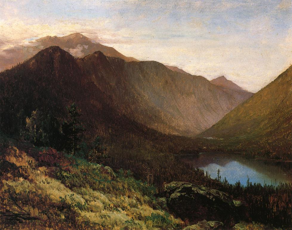 Thomas Hill Mount Lafayette, Franconia Notch, New Hampshire 1870 Fine Art Print