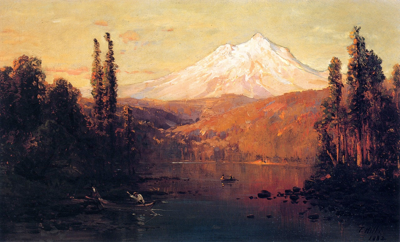 Thomas Hill Mount Shasta 1882 Fine Art Print