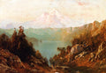 Thomas Hill Mount Shasta from Castle Lake at Evening 1880 Fine Art Print