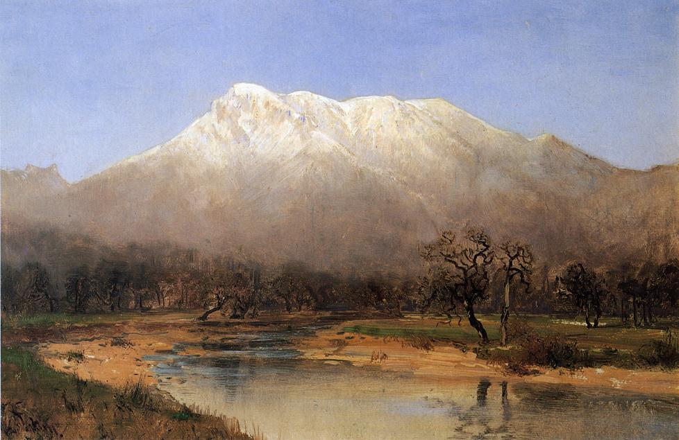 Thomas Hill Mount St. Helena, Napa Valley 1887 Fine Art Print