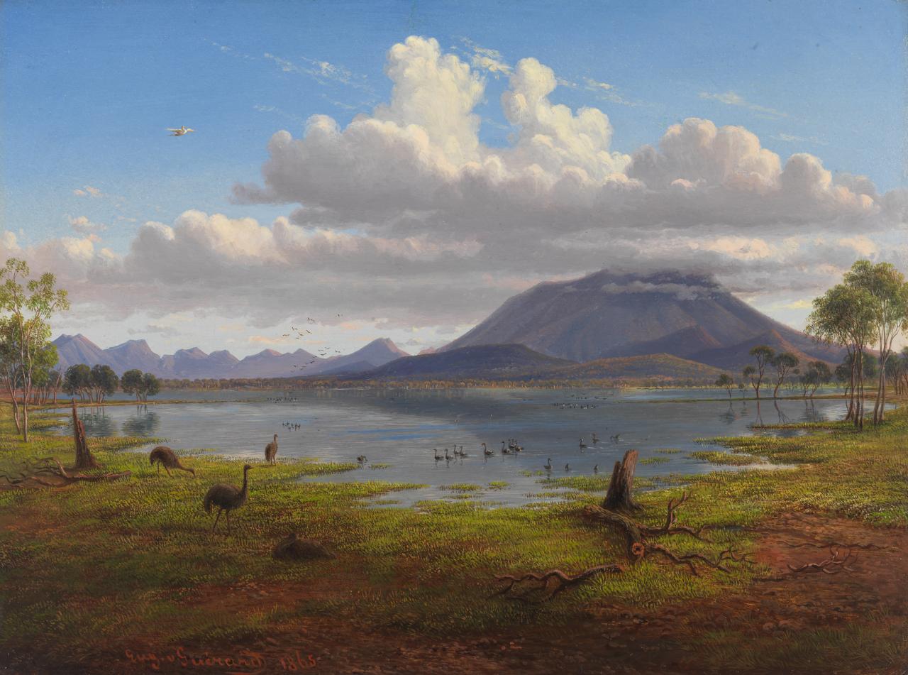 Eugene von Guerard Mount William and part of the Grampians in West Victoria 1865 Fine Art Print