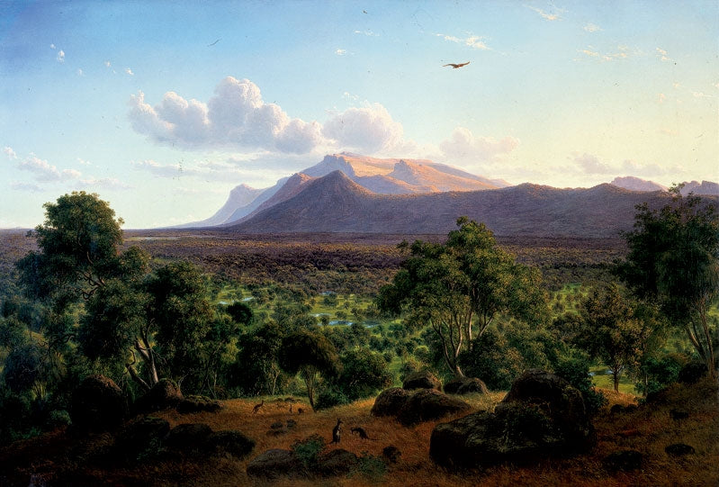 Eugene von Guerard Mount William from Mount Dryden 1857 Fine Art Print