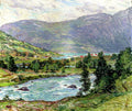 Willard Metcalf Mountain Lakes, Olden, Norwas 1913 Fine Art Print