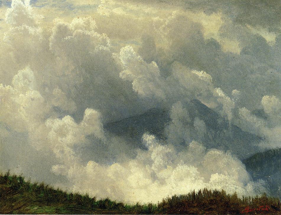 Albert Bierstadt Mountain Mist 1889 Fine Art Print