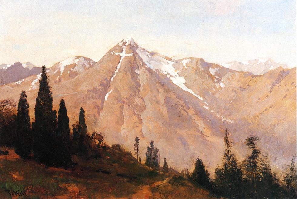 Thomas Hill Mountain of the Holy Cross 1874 Fine Art Print