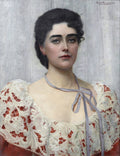 Herbert Carmichael Mrs Alec Tweedie 1894 Fine Art Print