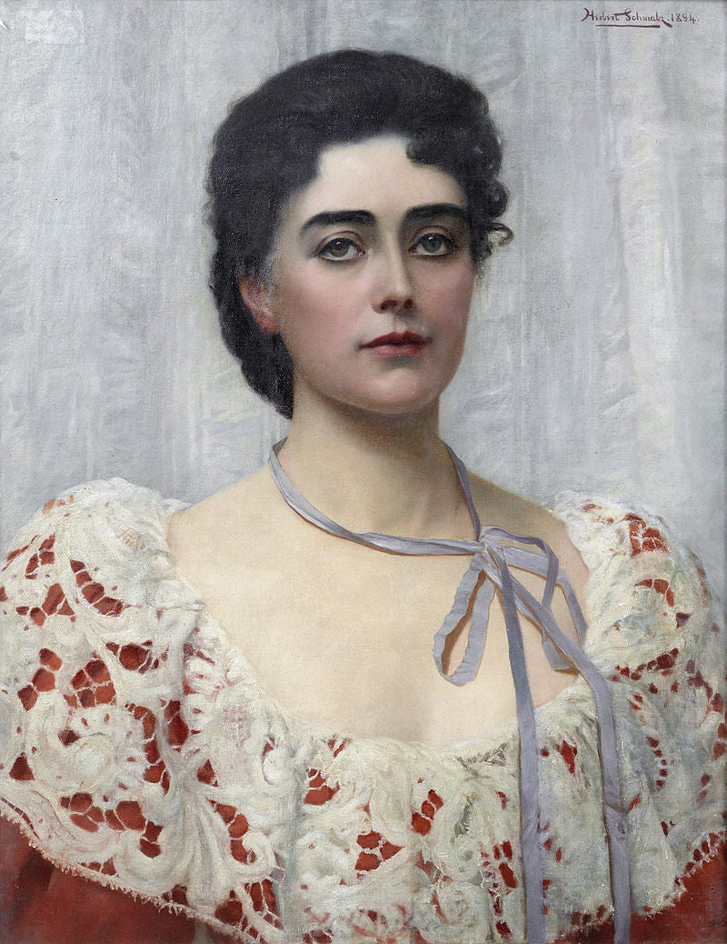 Herbert Carmichael Mrs Alec Tweedie 1894 Fine Art Print