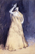 William Merritt Chase Mrs. Chase as the Señorita 1886 Fine Art Print