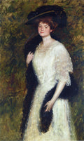 William Merritt Chase Ms. Helen Dixon 1905 Fine Art Print