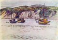 Pyotr Konchalovsky Murmansk. Schooner. 1937 Fine Art Print