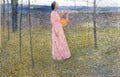 Henri Martin Muse in the Fields 1890 Fine Art Print