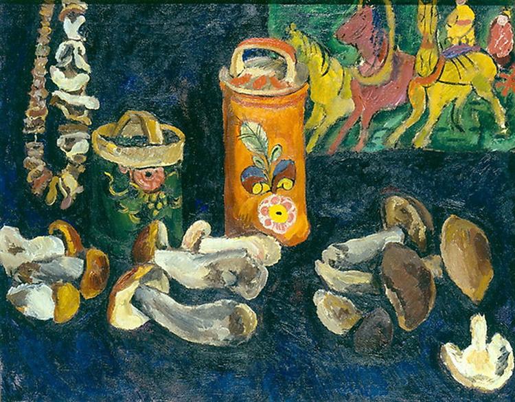 Pyotr Konchalovsky Mushrooms 1911 Fine Art Print