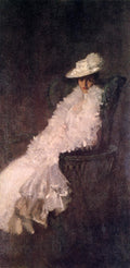 William Merritt Chase My Daughter Dieudonnee (aka Alice Dieudonnee Chase) 1902 Fine Art Print