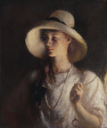 Frank W. Benson My Daughter 1912 Fine Art Print