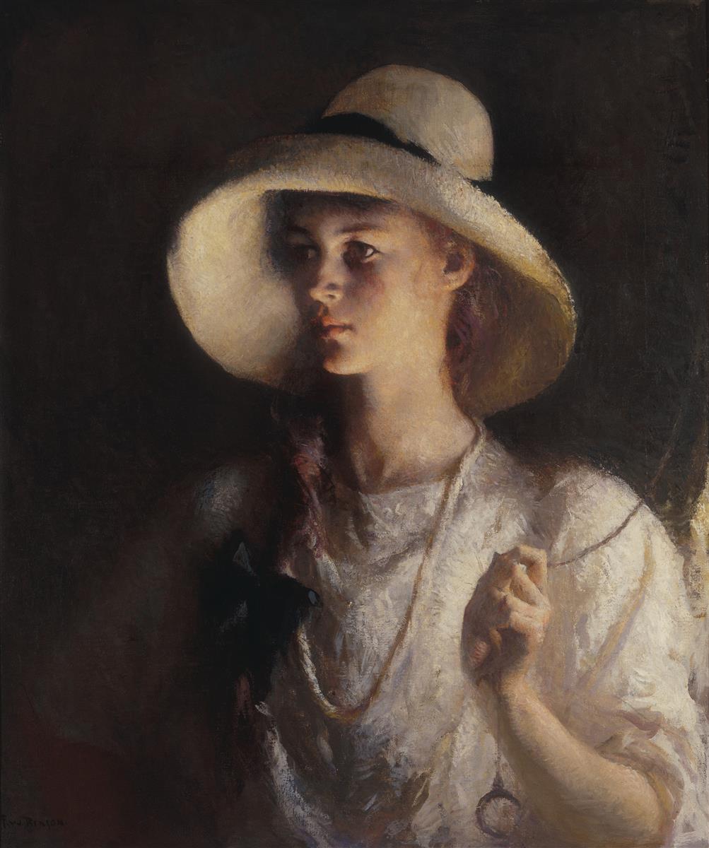 Frank W. Benson My Daughter 1912 Fine Art Print