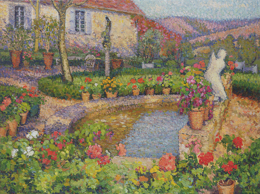 Henri Martin My House 1935 Fine Art Print