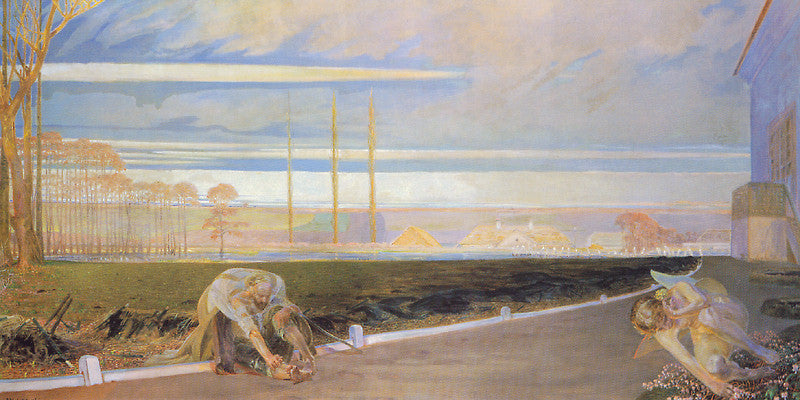 Jacek Malczewski My Life Return 1912 Fine Art Print