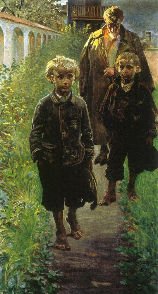 Jacek Malczewski My Models 1897 Fine Art Print