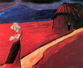Marianne von Werefkin Untitled 1910 Tragic Mood Fine Art Print