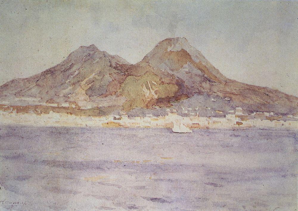 Vasily Surikov Naples 1884 Fine Art Print