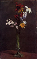 Henri Fantin-Latour Narcisses Hyacinths and Nasturtiums 1871 Fine Art Print
