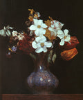 Henri Fantin-Latour Narcissus and Tulips 1862 Fine Art Print
