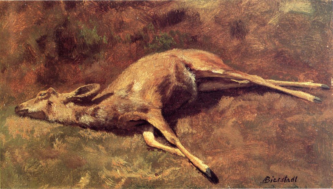 Albert Bierstadt Native of the Woods 1860 Fine Art Print