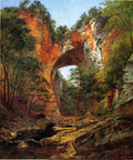 David Johnson Natural Bridge 1860 Fine Art Print