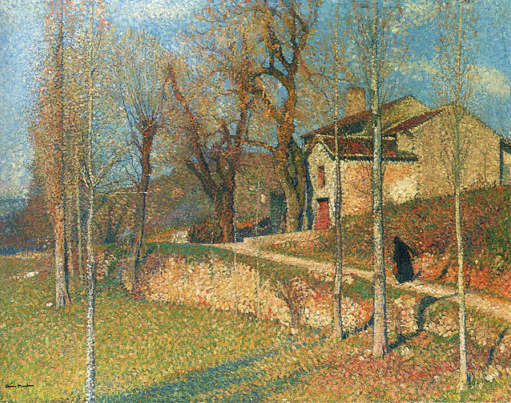 Henri Martin Near Colliure in Twilight 1930 Fine Art Print