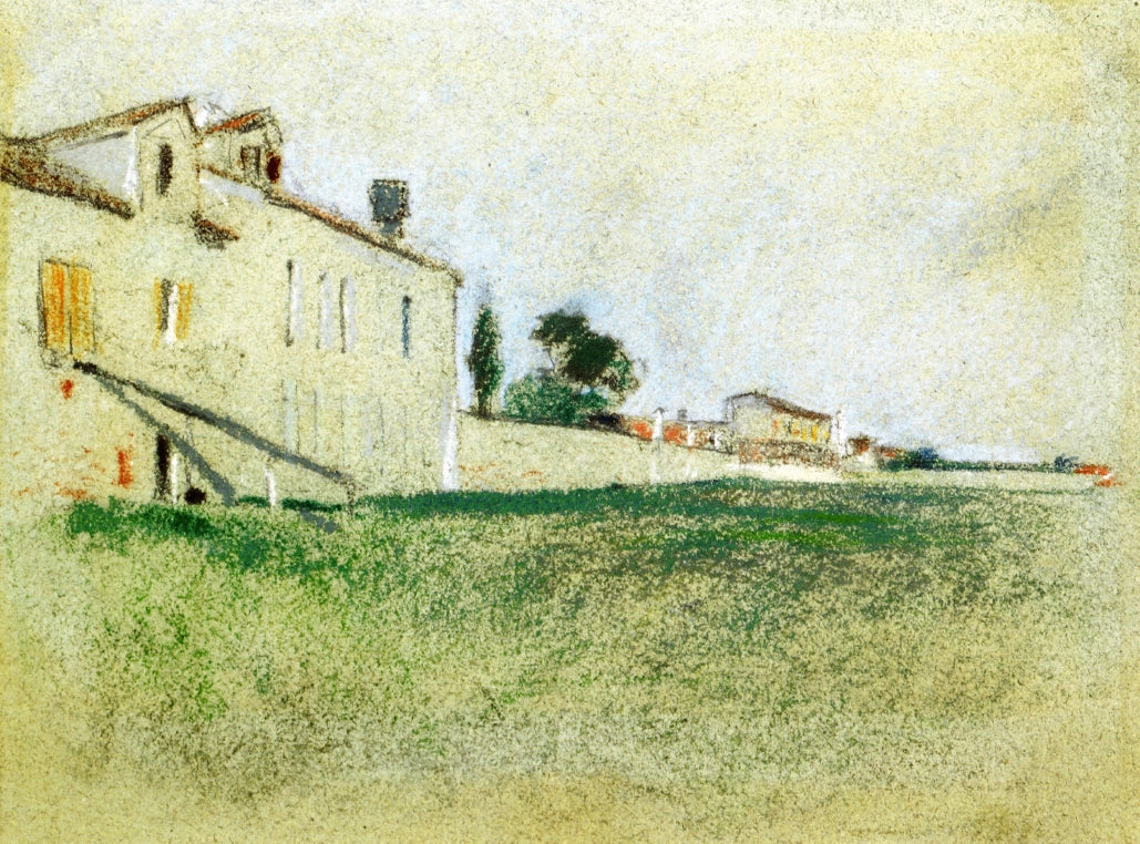 John Henry Twachtman Near Paris 1885 Fine Art Print