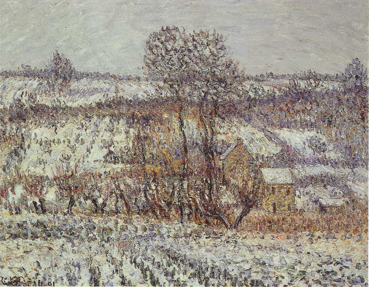 Gustave Loiseau Near Pontoise 1901 Fine Art Print
