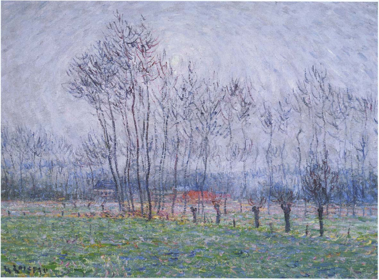 Gustave Loiseau Near Saint Cyr 1895 Fine Art Print