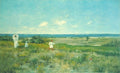 William Merritt Chase Near the beach, Shinnecock 1895 Fine Art Print